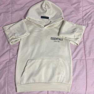 I got this hoodie on tiktok and ITS FAKE if you can’t tell 😂